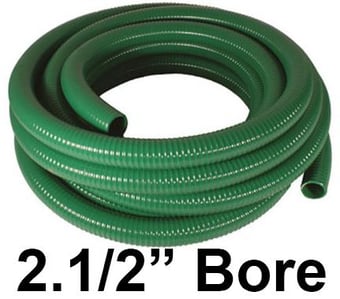 picture of Medium Duty Suction Hose 2.1/2" Bore - Price Per Metre - [HP-MDS250]