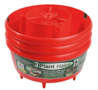 picture of Garland Plant Halos Red - Set of 3 - [GRL-G167R]