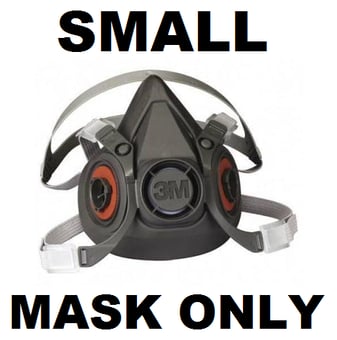picture of 3M 6000 Reusable Low Maintenance Series Half Mask - Small - [3M-6100] - (PS)