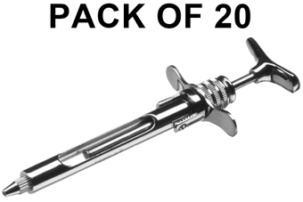 picture of Instrapac Dental Syringe 2.2ml - Pack of 20 - [VC-7838]