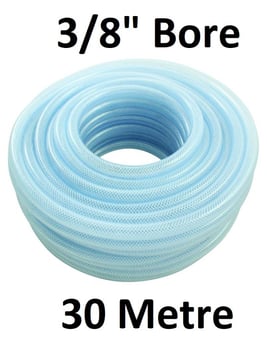 picture of Food Certified PVC Reinforced Hose - 3/8" Bore x 30m - [HP-FCRP10/16CLR30M]