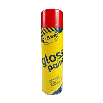 picture of ProSolve Gloss Red Paint - 500 ml - RAL 3020 - [PV-GRP5A]