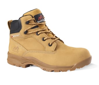 picture of S3 - SRC HRO - Non-Metallic Ladies Honey Nubuck Leather Safety Boots - RF-VX950C - (PS)