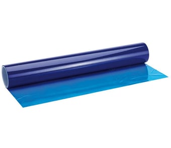 picture of Hard Floor - Surface Protection Film - Blue - Self Adhesive - 600mm x 25m - [DO-18019]