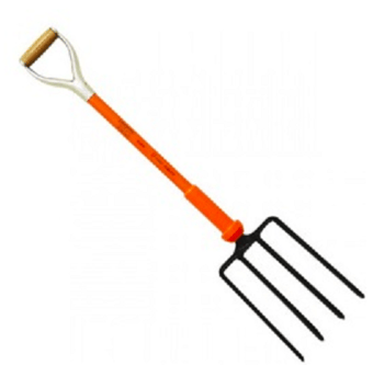 picture of Insulated 4 Prong Contractors Fork - [XS-INS004]