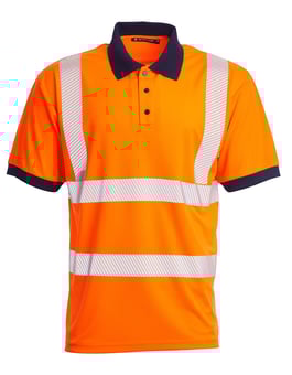 picture of Blackrock Hi-Vis Eco Polo Shirt - Orange - RDO-EC803