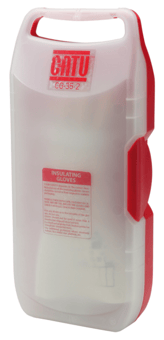 Picture of CATU Glove Storage Plastic Box For Insulating Gloves Class 00 to 4 - [BD-CG-35-2]