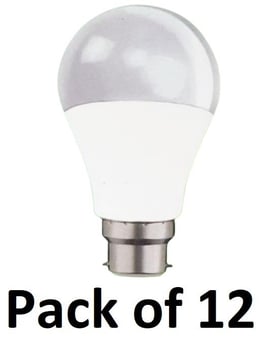 picture of Power Plus - 11W - B22 Energy Saving A60 LED Bulb - 1000 Lumens - 3000k Warm Light - Pack of 12 - [PU-3480]