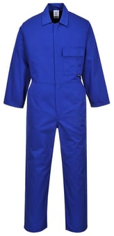 Picture of Portwest Standard Coverall - Regular Leg - Royal Blue - PW-2802RBR