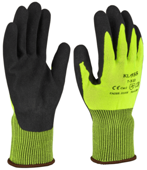 picture of KLASS T-310 Hi Vis Yellow Work Gloves - MC-T310