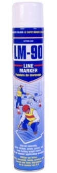 picture of Aerosol - LM-90 White Line Marking Paint - 750ml - [AT-1745]