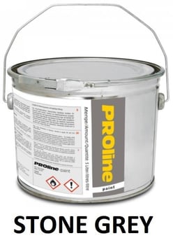 picture of PROline Permanent Floor Paint 5 Litre Tins - Stone Grey - [MV-263.14.968]