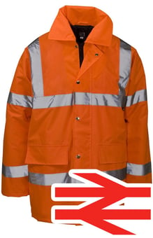 picture of Supertouch Orange Hi-Vis Standard Parka Jacket - ST-35481