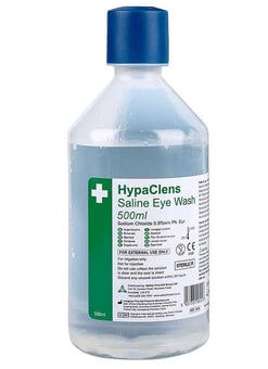 picture of HypaClens Sterile Saline Eye Wash Bottle 500ml - [SA-E404]