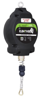 Picture of Kratos Load Arrester Block With Galvanized Steel 15m Wire Rope -  Max. 500kg - [KR-LA1050015]