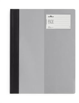 Picture of Durable - Clear-View Folder Project File - Grey - Pack of 25 - [DL-274510]