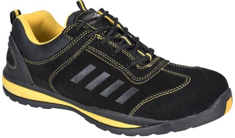 Picture of Portwest Steelite Lusum S1P - HRO - Safety Yellow Trainer - PW-FW34BKR