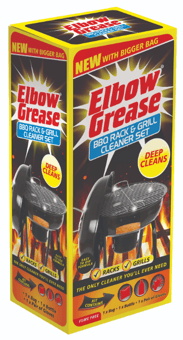 picture of Elbow Grease Bbq Rack And Grill Cleaning Set - [ON5-EG40]