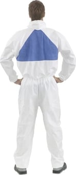 picture of 3M 4540+ Protective LAMINATED Coverall with Hood - EN 340 Type 5/6 - 3M-4540+