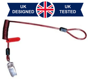 picture of Coil Hard Hat Tether - [GPS-H01070]