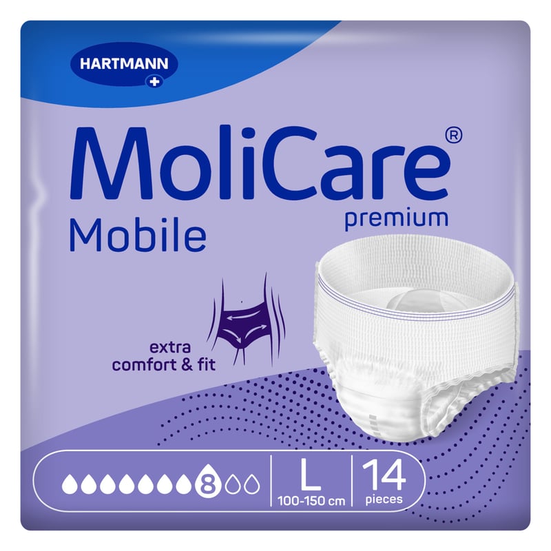 MoliCare Premium Mobile 8 Drops - Large - [HMD-166031]