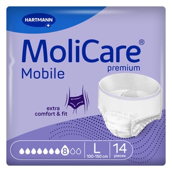picture of MoliCare Premium Mobile 8 Drops - Large - [HMD-166031]