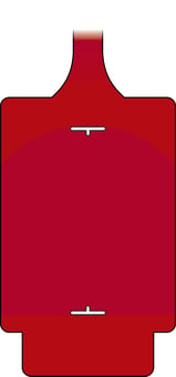 Picture of AssetTag Flex - Red (Pk 50 Blank) - [SCXO-CI-TGF-R50]
