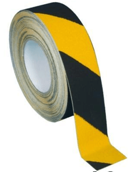 Picture of Heskins - Coarse Safety Grip Tape - BLACK/YELLOW - 50mm x 18.3m Roll - [HE-H3402D-B/Y-50]