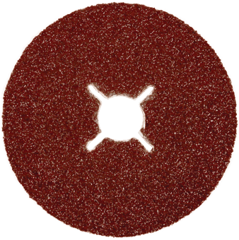 Picture of Abracs Fibre Sanding Discs 100mm x 16mm - 80 Grit AL/OX - 15,300 Max RPM - Box of 25 - [ABR-ABFD100080A]