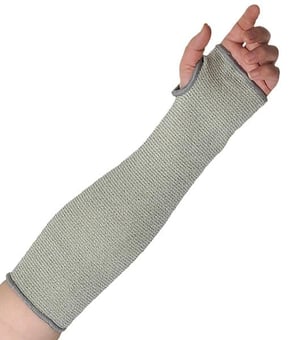 picture of Portwest A689 14 Inch Cut Level 5 Resistant Sleeve - Single - [PW-A689GRR]