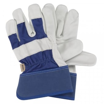 picture of Briers Premium Rigger Gloves - Blue - Large/Size 9 - [BS-4510001]