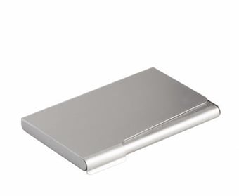 picture of Durable - Business Card Holder/Case - 90x55 mm - Silver - [DL-241523]