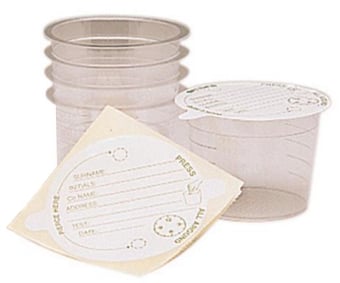 Picture of Universal Urine Pots & Lids - Pack of 50 - [CM-4342]