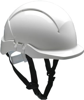 Picture of Centurion - Concept SecurePlus/Linesman White Safety Helmet - Reduced Peak - Slip Ratchet Non Vented - [CE-S08CWL]