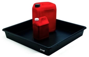 picture of Ecospill 64L Capacity Black Spill Tray - Drum Not Included - [EC-P3048080] - (HP)