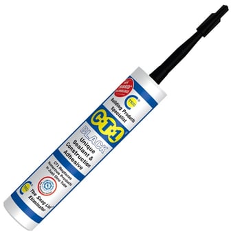 picture of C-Tec CT1 Black Unique Sealant & Construction Adhesive - 290ml - [CTE-535106]