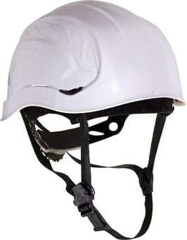 picture of Delta - White Safety Helmet with ROTOR Wheel Ratchet - Granite Peak - Non Vented - [LH-GRANITE]