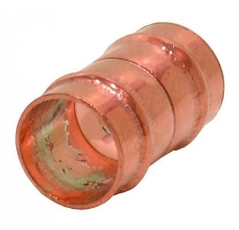 picture of 15mm Solder Ring Copper Straight Coupling - CTRN-CI-YS01L