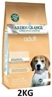 picture of Arden Grange - 2kg Adult Pork & Rice Dry Dog Food - [CMW-AGDPR02]