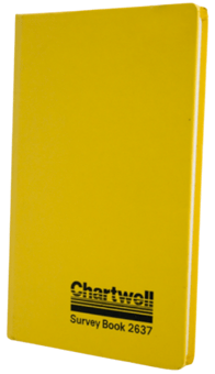 Picture of Chartwell Weather Resistant Mining Transit Book Yellow - 192 x 120mm - [EXC-2637Z]