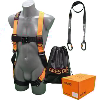 picture of ARESTA Safety Restraint Kit MEWP KIT 1 With EEZE KLICK SYSTEM - Single Point - EN361 EN358 EN362 - [XE-AK-M01]