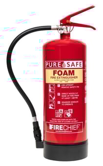 picture of Firechief 6Ltr PureSafe Fluorine Free Foam Extinguisher - FFF6 - [HS-100-1684]