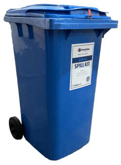 picture of FyterTech 240L Adblue Spill Kit - 2 Wheeled Bin - [DA-03-1240]