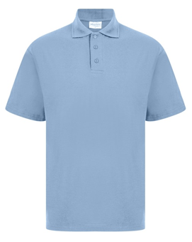 picture of Absolute Apparel Pioneer Light Blue Polo Shirt - AP-AA11-LHBL