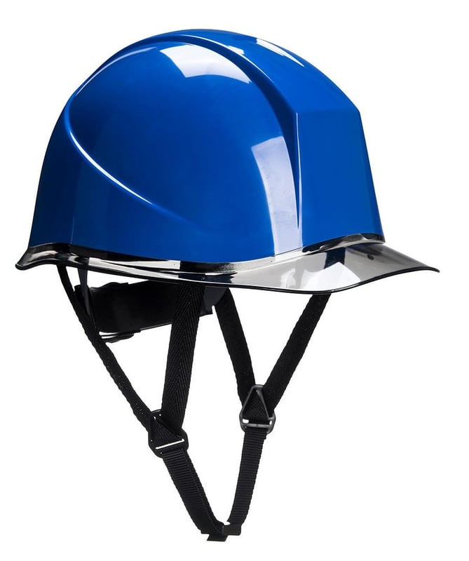 picture of Portwest - Skyview Blue Safety Helmet - Wheel Ratchet - [PW-PV74RBR]