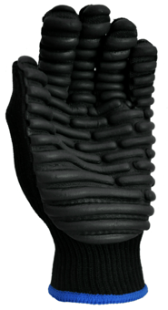 Picture of Polyco Tremor-Low&trade; X Seamless Black Knitted Gloves - BM-876X