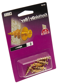 picture of Cobra KeyholeDriller Brass 6 Pack - [MX-3810F]