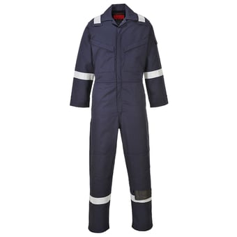 picture of Portwest - Navy Blue Araflame Gold Coverall - PW-AF53NAR