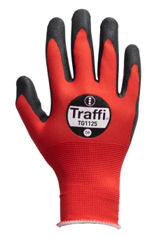 picture of TraffiGlove Lightweight Nitrile Foam Safety Glove - Pair - TS-TG1125 - (DISC-R)