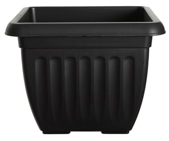 picture of Whitefurze 30cm Square Athens Planter - Black - [WHF-G07S305] - (HP)